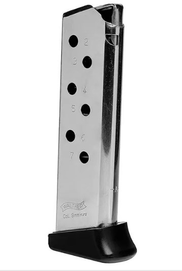 3x Walther PPK/S .380 ACP 7-Round Factory OEM Magazines – PPKS